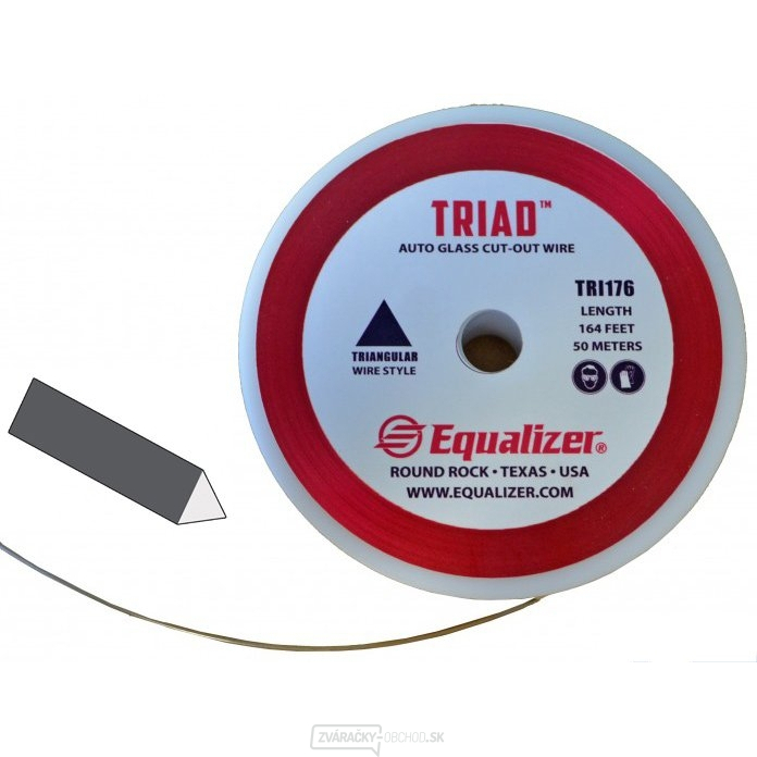 Trojuholníkový vyrezávací drôt VBSA TRI-176