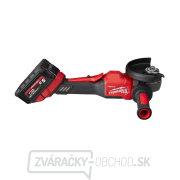 Akumulátorová uhlová brúska 125 mm Milwaukee M18 FHSAG125XPDB-552X s kolískovým spínačom, 2x Aku (18 V, 5,5 Ah), 4933471080 náhled