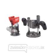 Akumulátorová horná frézka Milwaukee M18 FTR8-0X s kliešťami 6/8 mm (bez akumulátora) Náhľad