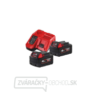Milwaukee M18 NRG-402, 2x batéria M18 B4 + nabíjačka M12-18 FC, 4933459215 Náhľad