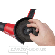 Akumulátorová uhlová brúska 125 mm Milwaukee M18 FSAGV125XB-0X s posuvným spínačom a reguláciou otáčok, bez batérie, 4933478436 náhled