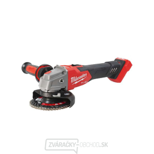 Akumulátorová uhlová brúska 125 mm Milwaukee M18 FSAGV125XB-0X s posuvným spínačom a reguláciou otáčok, bez batérie, 4933478436 gallery main image