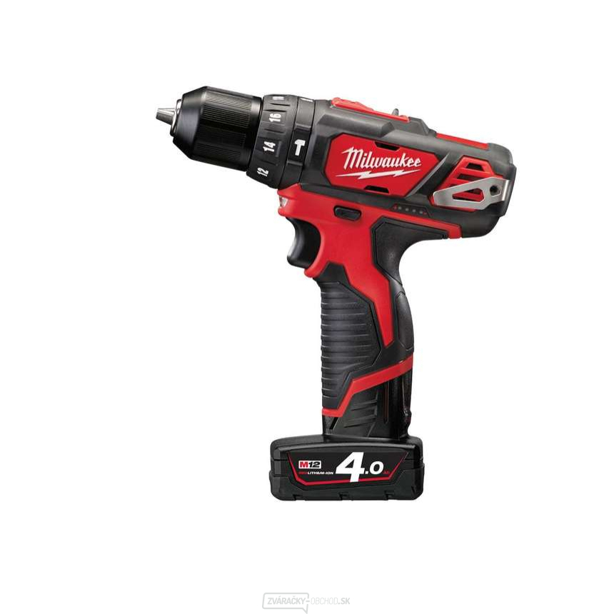 Akumulátorová príklepová vŕtačka Milwaukee M12 BPD-402C