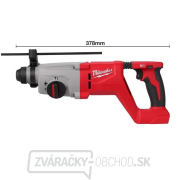 Akumulátorové vŕtacie kladivo Milwaukee M18 BLHACD26-0 SDS-Plus 26 mm s D-rukoväťou (bez akumulátora) náhled
