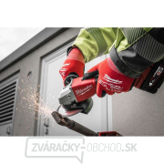 Akumulátorová uhlová brúska 125 mm Milwaukee M18 BLSAG125X-0 s posuvným spínačom, bez batérie, 4933492643 náhled