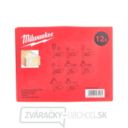 Sada frézovacích nástrojov Milwaukee (sada 12 kusov) Náhľad