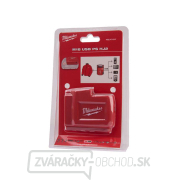 Akumulátorový adaptér Milwaukee M18 USB PS HJ2, slot M18, nabíjačka USB 2,1 A, napájací zdroj pre vyhrievané oblečenie, 4932471597 Náhľad