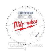 Kotúčová píla Milwaukee pre okružné píly na drevo 160 x 20 x 2,2 x 48ATB, 4932471291 gallery main image