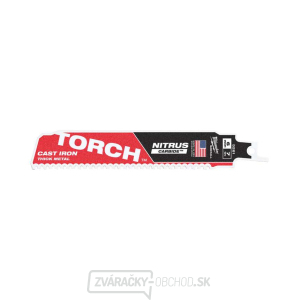 Pilové listy 150 x 25 x 1,27 mm Milwaukee Sawzall Torch™ Nitrus Carbide™ (7 TPI) gallery main image