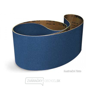 Brúsny pás 2 000 × 150 mm, P 120 zirkon Brúsny pás 2 000 × 150 mm, P 120 zirkon