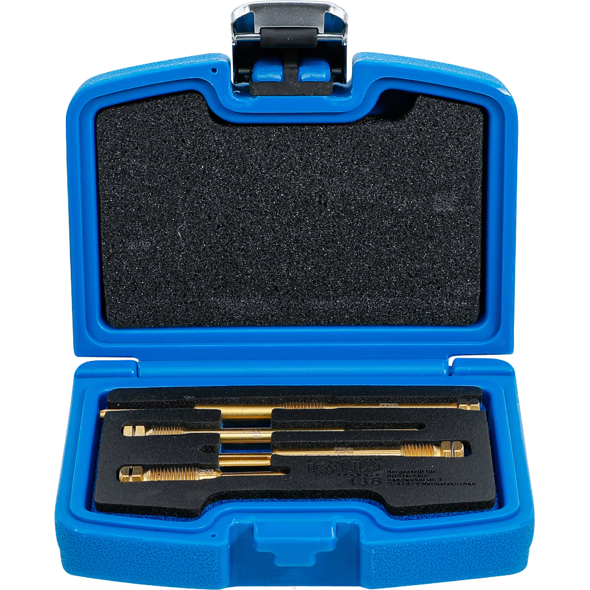 Súprava výstružníkov na otvory pre žhaviace sviečky BGS 136 | 4dielna