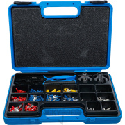 Súprava krimpovacích klieští BGS 1411 | s 2 pármi čeľustí | s káblovými okami | 1000dielna Súprava krimpovacích klieští BGS 1411 | s 2 pármi čeľustí | s káblovými okami | 1000dielna náhled