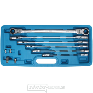 Súprava obojstranných račňových kĺbových kľúčov BGS 1541 | 8 - 19 mm | 10dielna Súprava obojstranných račňových kĺbových kľúčov BGS 1541 | 8 - 19 mm | 10dielna gallery main image