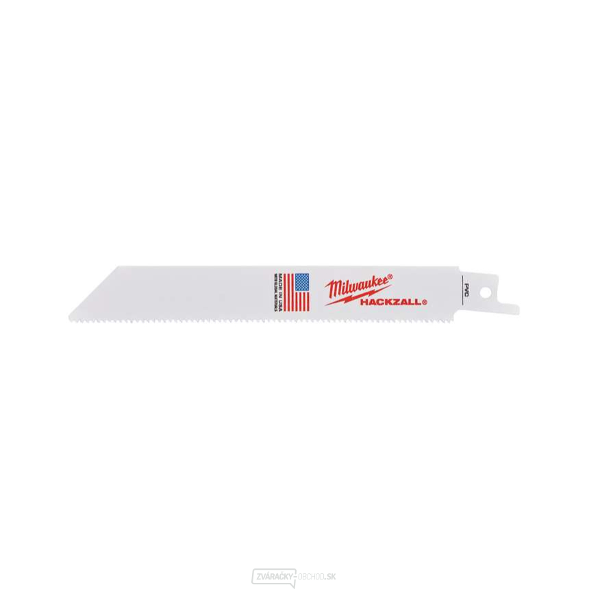 Pilové listy Milwaukee HACKZALL™ 150/1,8 mm (14 TPI) (5 ks)