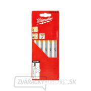 Milwaukee T 344 D Rýchlorezné pílové listy 105 x 4 mm pre priamočiaru pílu (drevo a plast) Náhľad