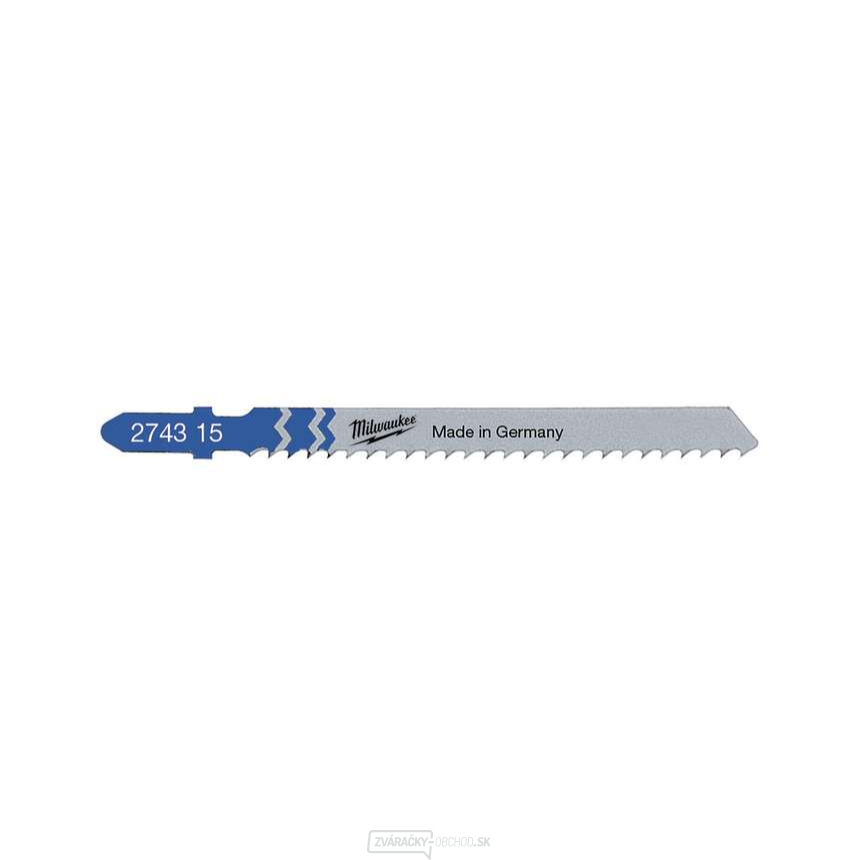 Pilové listy 75 x 3 mm Milwaukee T 127 D pre prírubovú pílu na špeciálne použitie (kov)