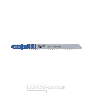 Pilové listy 75 x 3 mm Milwaukee T 127 D pre prírubovú pílu na špeciálne použitie (kov) Pilové listy 75 x 3 mm Milwaukee T 127 D pre prírubovú pílu na špeciálne použitie (kov)