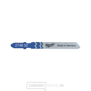 Pílové listy 50 x 0,7 mm Milwaukee T 118 GP5M pre priamočiaru pílu (kov) gallery main image