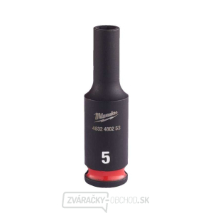 Priemyselná rázová vlna 1/4" 5 mm Milwaukee 4932480253, dlhá gallery main image