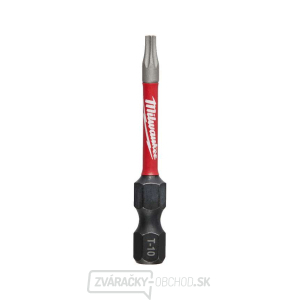 Skrutkovací bit 1/4 Milwaukee Shockwave Torx TX 10 x 50 mm - 1 kus gallery main image
