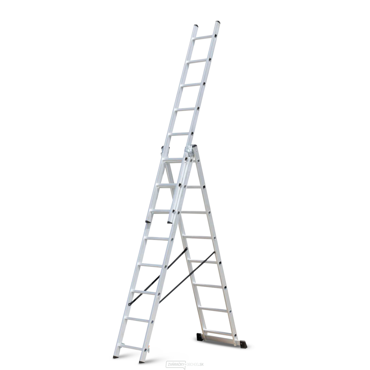 rebrík hliníkový triedilný 3x11 Procraft PLA3.704 | PLA3.704