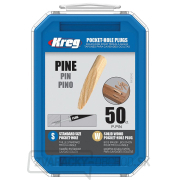 Kreg Standard Záslepky pre skryté spoje - borovica, 50 ks Kreg Standard Záslepky pre skryté spoje - borovica, 50 ks gallery main image