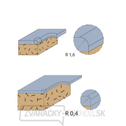Fréza zaobľovacia vydutá CMT C907 - R0,4 D12,7x9,5 S=8 HW Náhľad