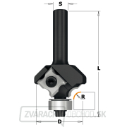 Radiusová žiletková fréza IGM F062 HW - R2 D27x3 L57,5 S=8 Náhľad
