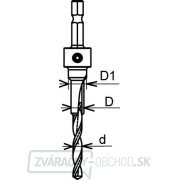 Vrták na konfirmáty IGM M394 - d3,5 D=5 D1=7 Vrták na konfirmáty IGM M394 - d3,5 D=5 D1=7 náhled