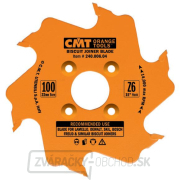 CMT Kotúč lamelovací pre lamelové spoje - D100x3,96 d22 Z6 HW striedavý zub CMT Kotúč lamelovací pre lamelové spoje - D100x3,96 d22 Z6 HW striedavý zub gallery main image