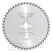 CMT Industrial Pílový kotúč pre pozdĺžne a priečne rezy - D250x3,2 d30 Z60 HW Odhlučnený gallery main image
