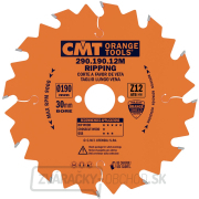 CMT Orange Pílový kotúč pre pozdĺžne rezy - D190x30 Z12 HW CMT Orange Pílový kotúč pre pozdĺžne rezy - D190x30 Z12 HW gallery main image