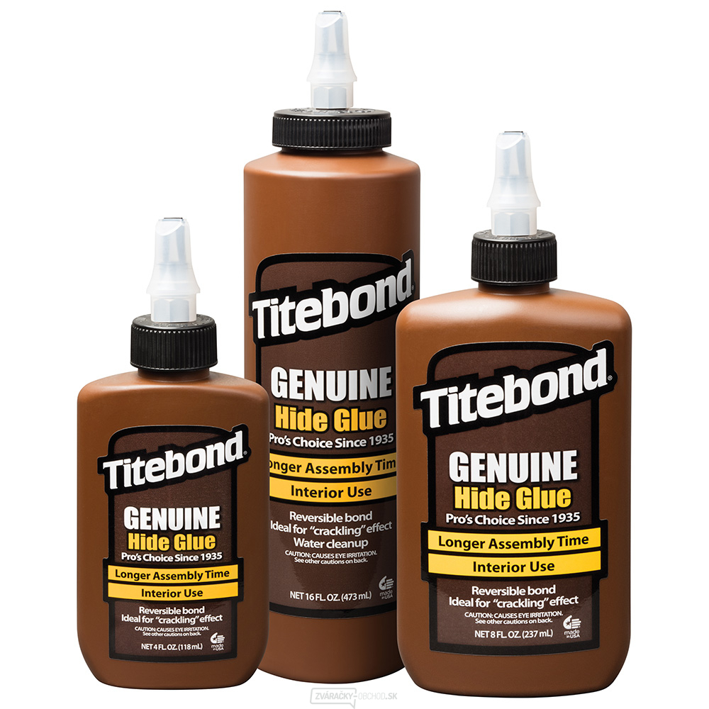 Titebond Genuine Hide Kliehové lepidlo na drevo - 237ml