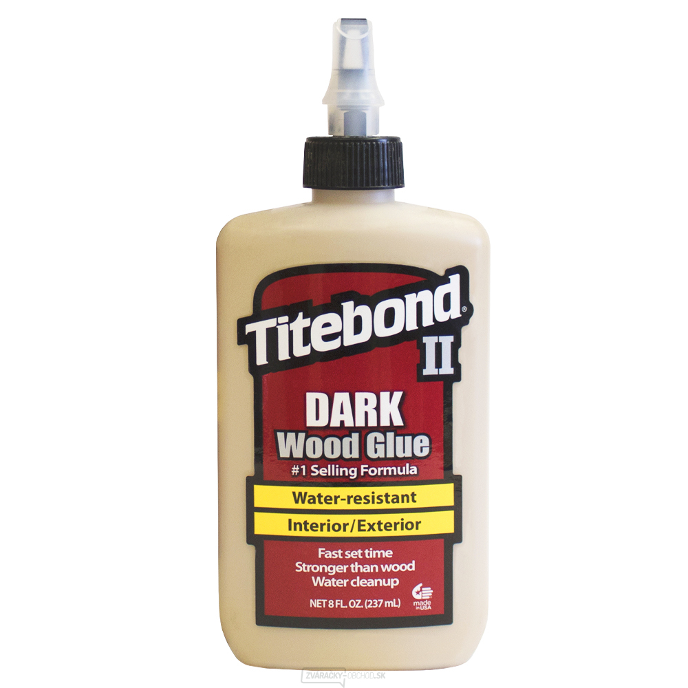 Titebond II Dark Lepidlo na drevo tmavé D3 - 237ml