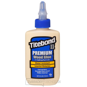 Titebond II Premium Lepidlo na drevo D3 - 118ml Titebond II Premium Lepidlo na drevo D3 - 118ml gallery main image