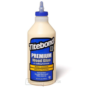Titebond II Premium Lepidlo na drevo D3 - 946ml Titebond II Premium Lepidlo na drevo D3 - 946ml gallery main image
