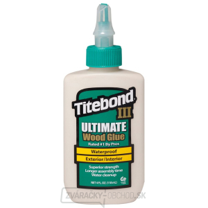 Titebond III Ultimate Lepidlo na drevo D4 - 118ml Titebond III Ultimate Lepidlo na drevo D4 - 118ml gallery main image