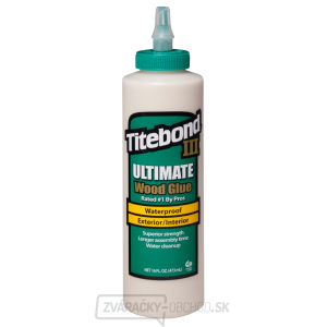 Titebond III Ultimate Lepidlo na drevo D4 - 473ml gallery main image