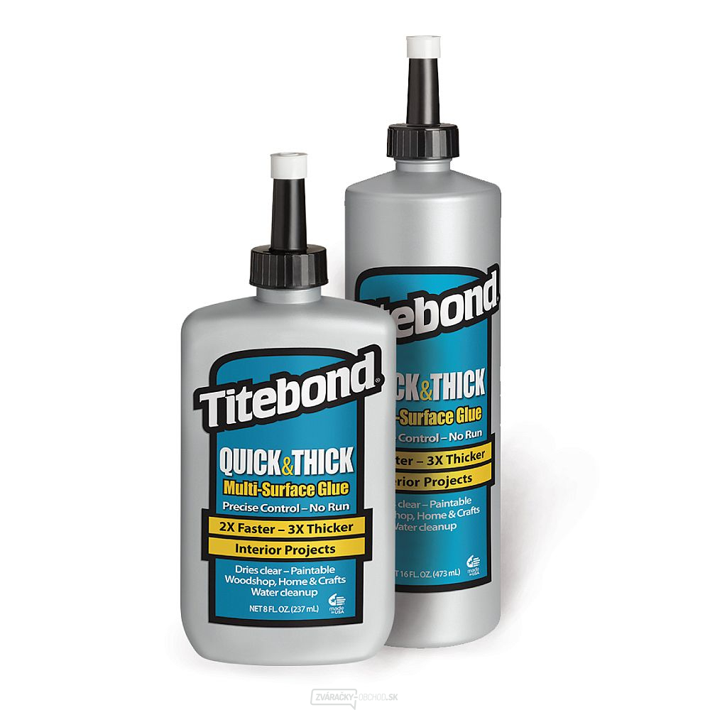 Titebond Quick & Thick Lepidlo na drevo - 237ml