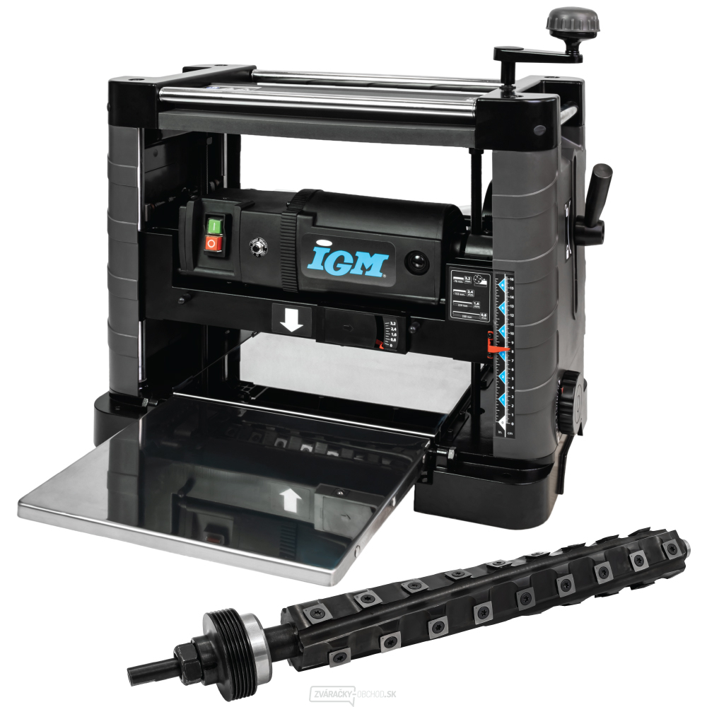 IGM PS33 Spiral Hrúbkovacia frézka stolná