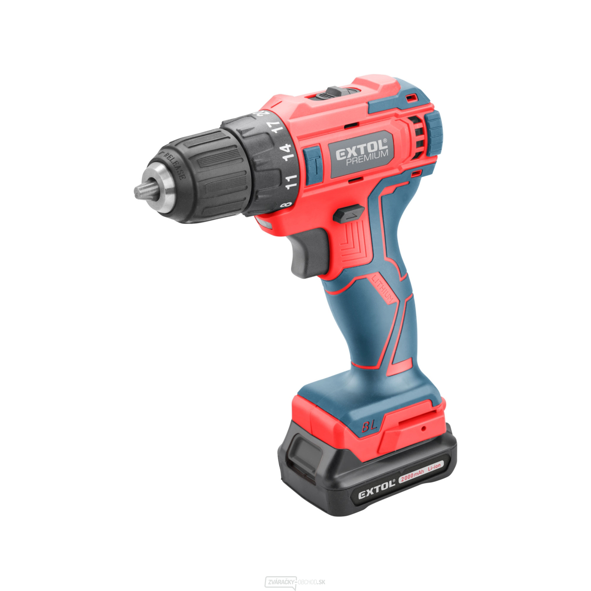 Aku vŕtací skrutkovač, BRUSHLESS, 12V Li-ion, 2Ah