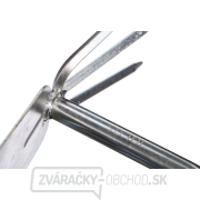 Záhradná motyčka s kypričom, dĺžka 290 mm, ergonomická rukoväť SIXTOL náhled