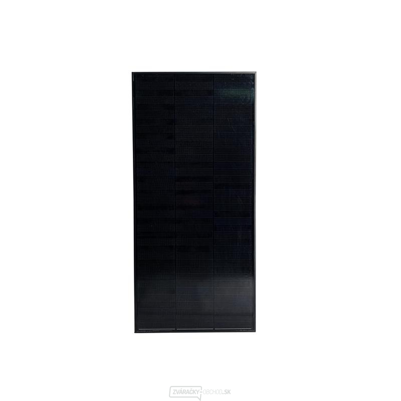 Solárny panel 12V/130W monokryštalický celý čierny SOLARFAM gallery main image