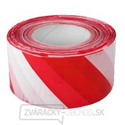 Výstražná páska 70mm/500m - červeno/biela Výstražná páska 70mm/500m - červeno/biela gallery main image