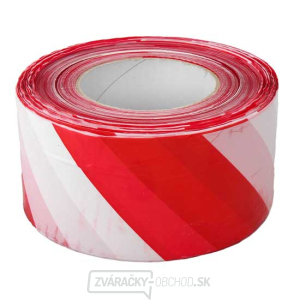Výstražná páska 70mm/500m - červeno/biela Výstražná páska 70mm/500m - červeno/biela gallery main image
