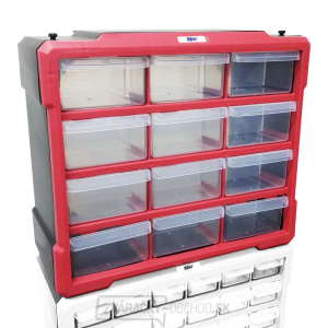 Skrinka plastová 12 šuplíkov Skrinka plastová 12 šuplíkov gallery main image