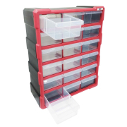 Skrinka plastová 18 šuplíkov Náhľad