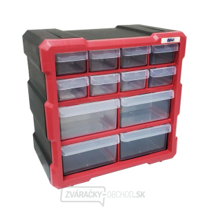 Skrinka plastová 8+4 šuplíky Skrinka plastová 8+4 šuplíky gallery main image