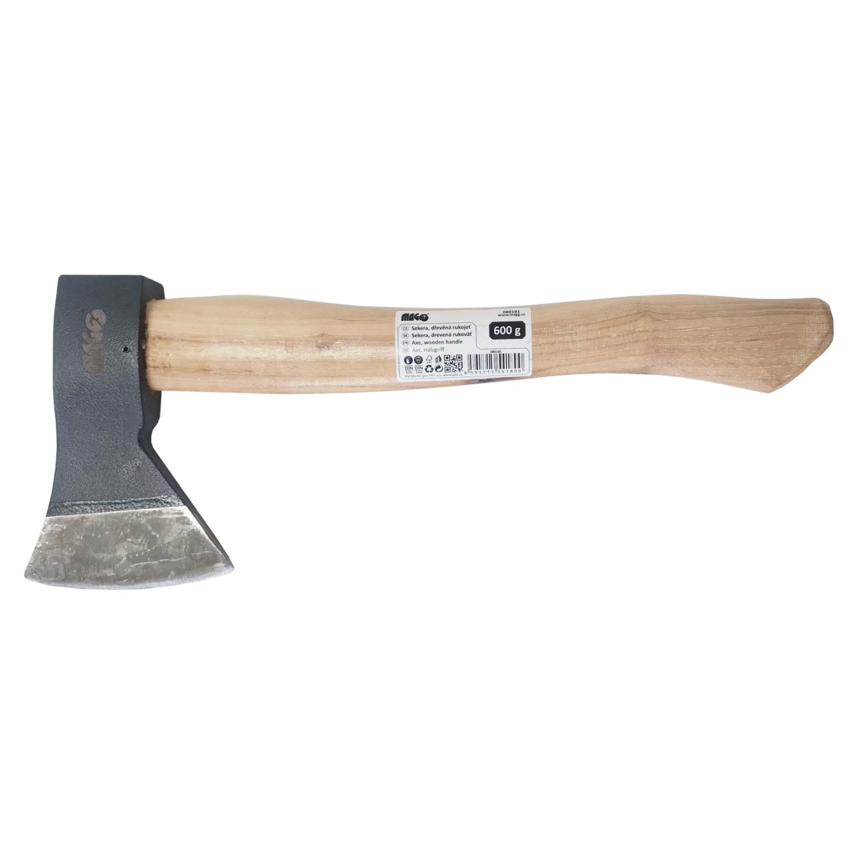 Sekera 600 g, drevená rukoväť HICKORY