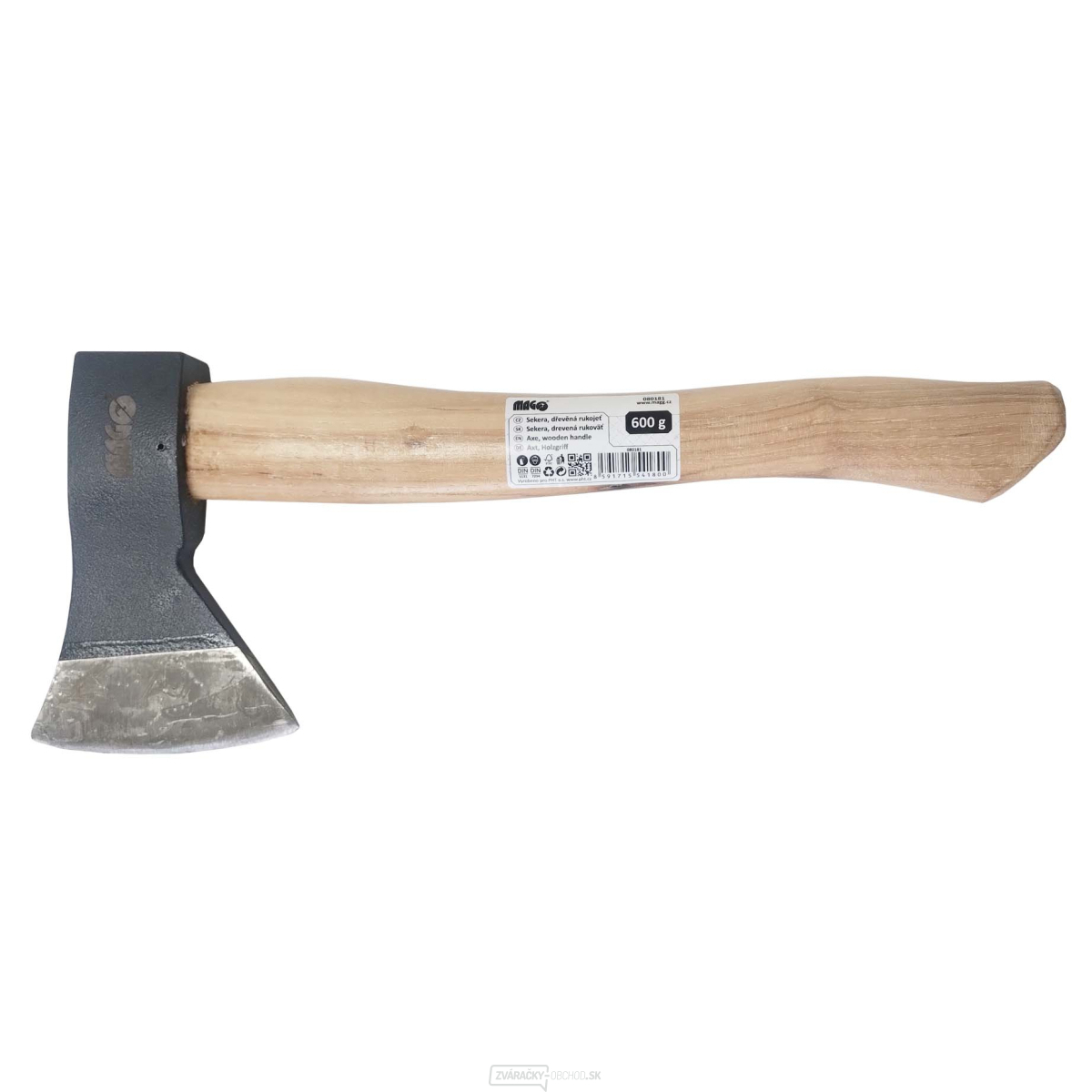 Sekera 600 g, drevená rukoväť HICKORY